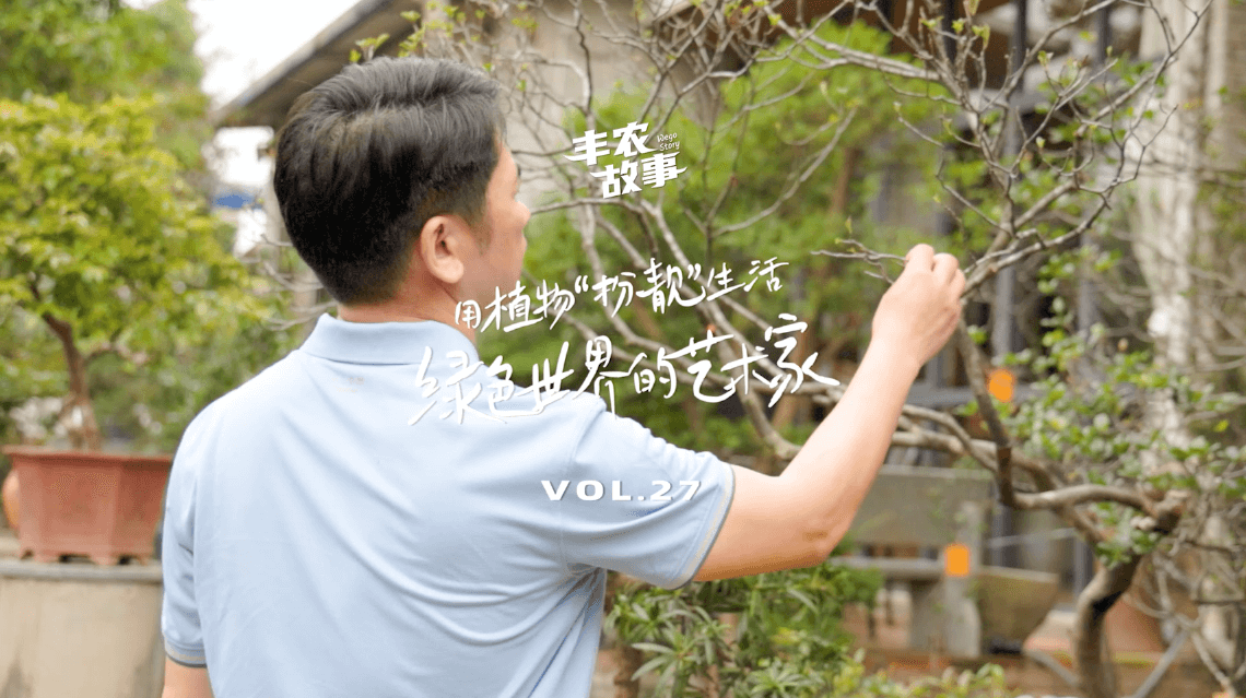 17年，他用一草一木去点亮了一个个家。